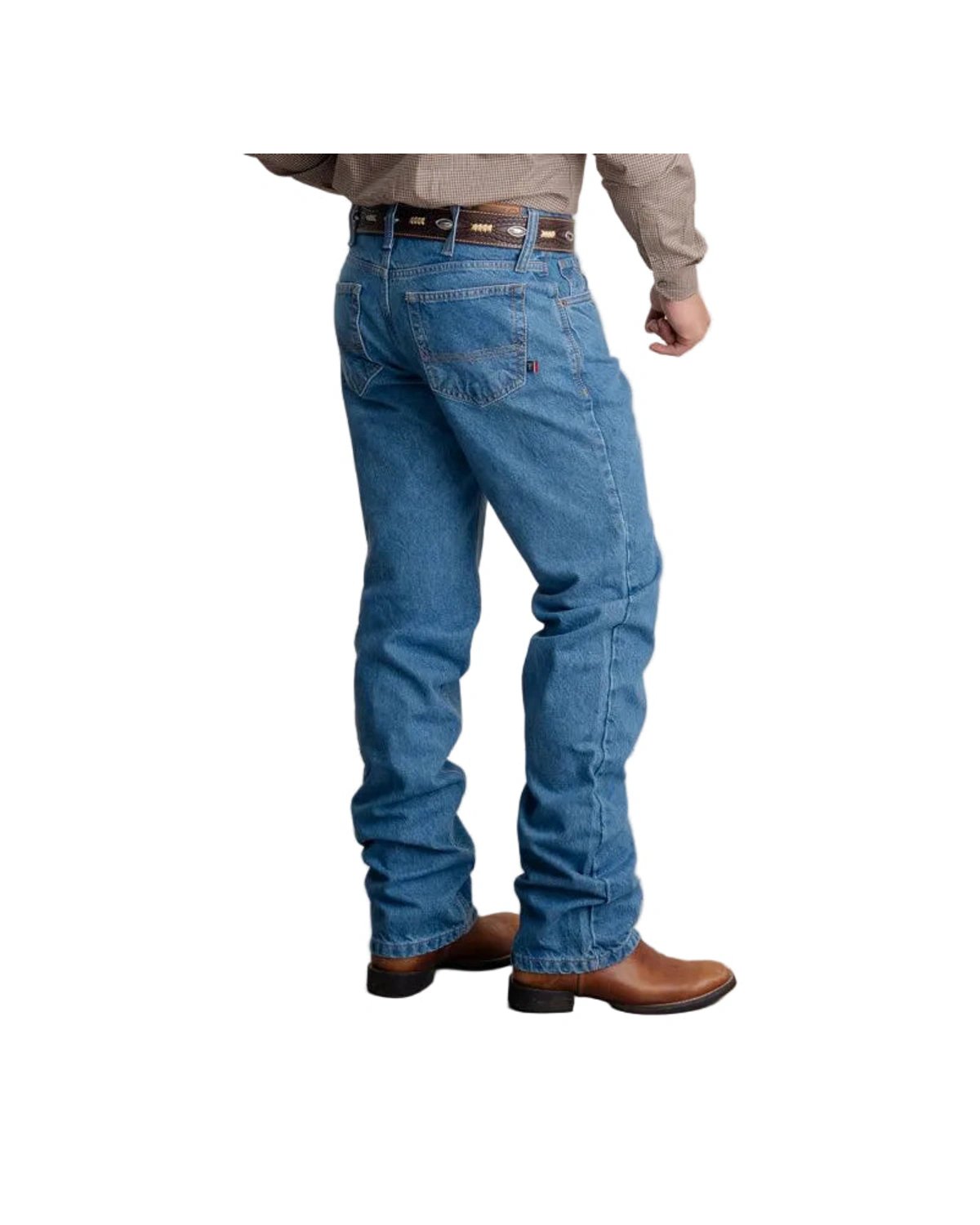 Calça Jeans Masculina Texas Farm — Style Three Hard - vista traseira ou lateral - RDM-P066