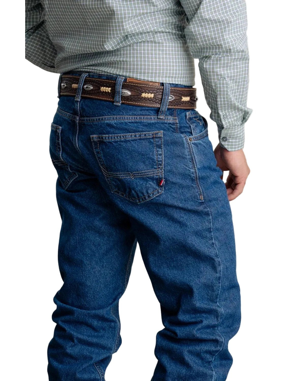 Calça Jeans Masculina Texas Farm — Style Four Hard - detalhe da modelagem - RDM-P065