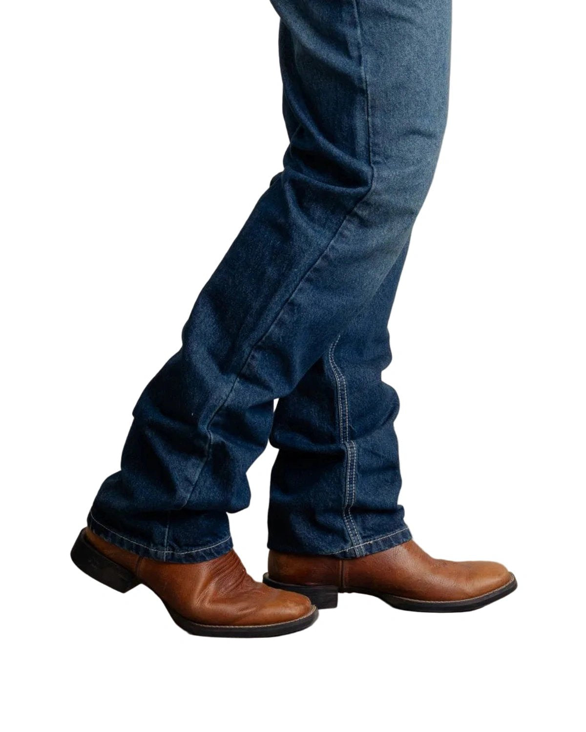 Calça Jeans Masculina Texas Farm — Stoned Verde Neon Clara - detalhe da modelagem - RDM-P067