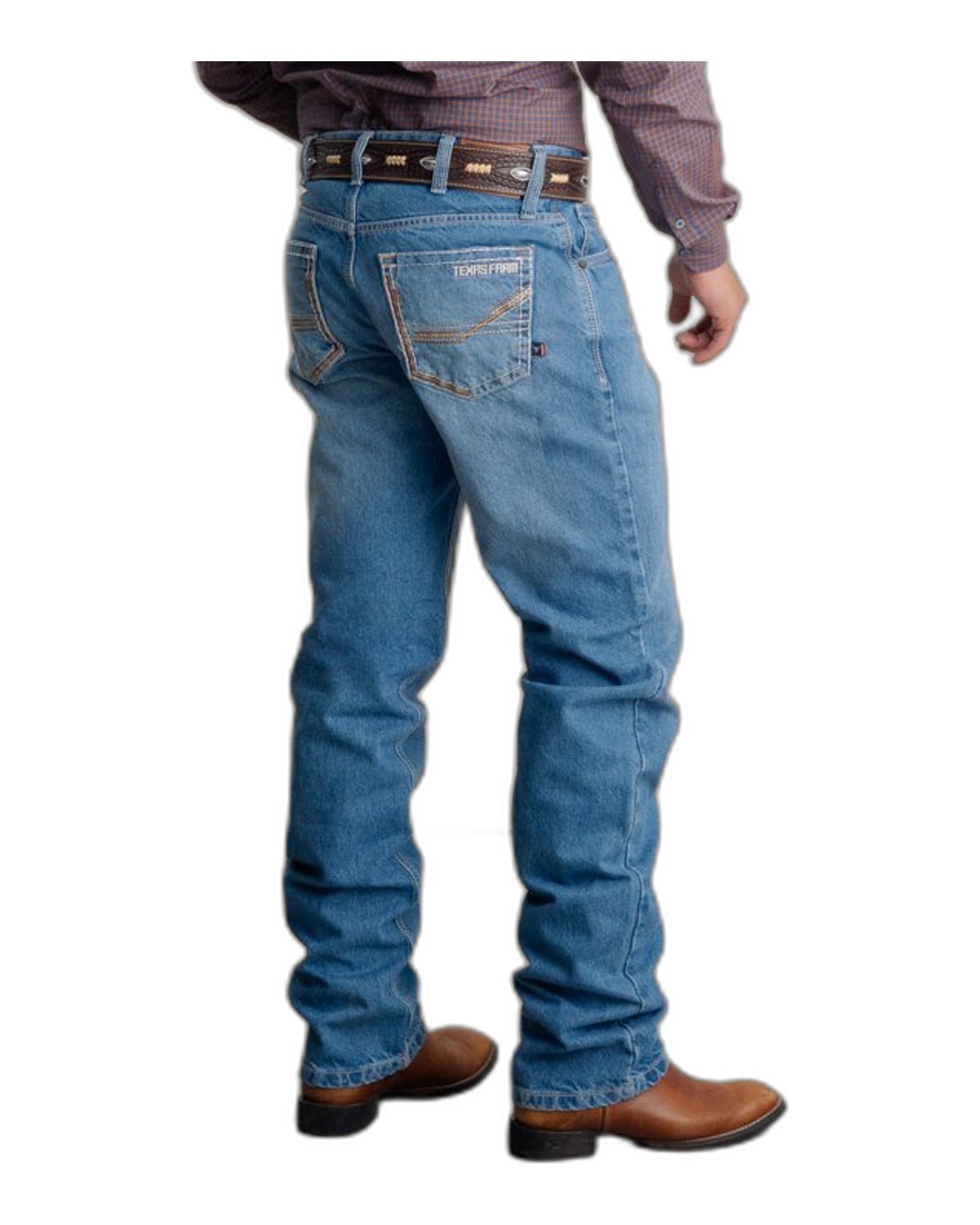 Calça Jeans Masculina Texas Farm — Texan - vista traseira ou lateral - RDM-P062