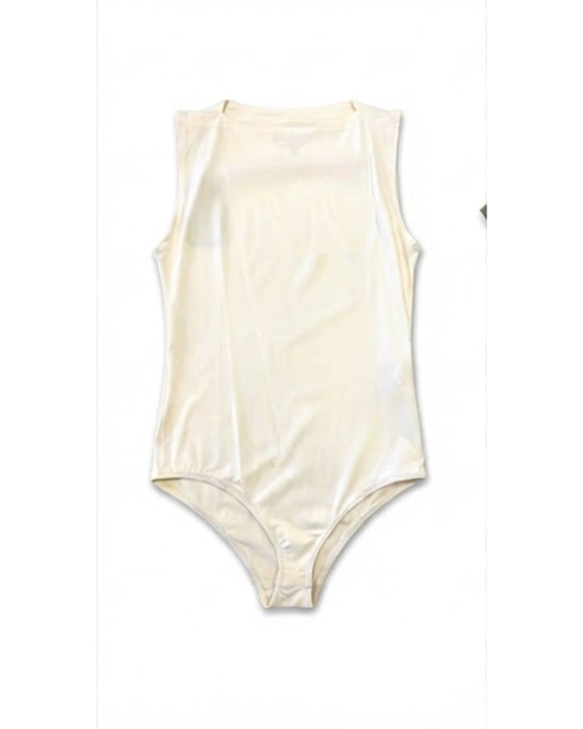 Body Cirrê Sem Manga Texas Farm BO001 branco — vista traseira