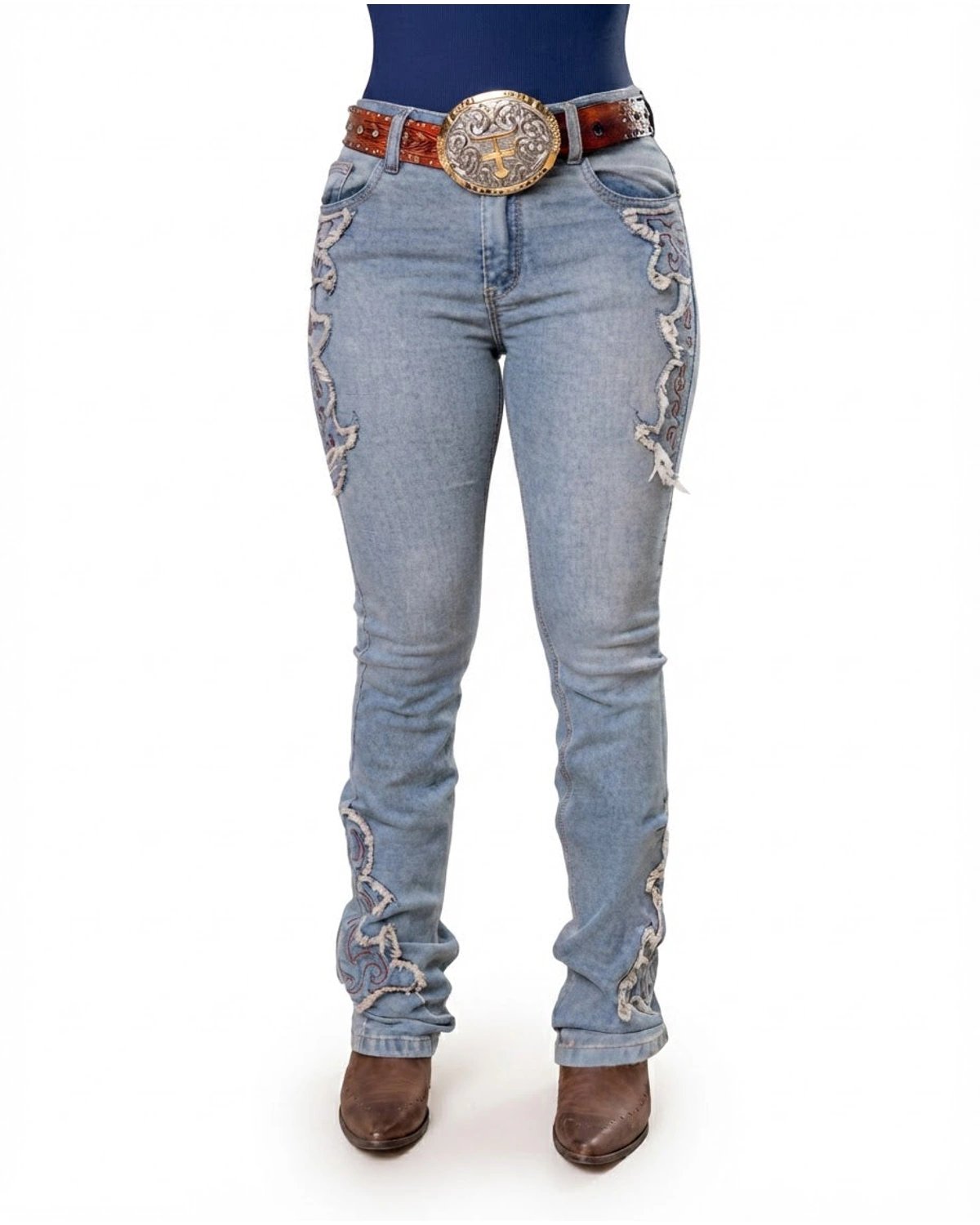 Calça Jeans Feminina Texas Farm Bound — vista frontal