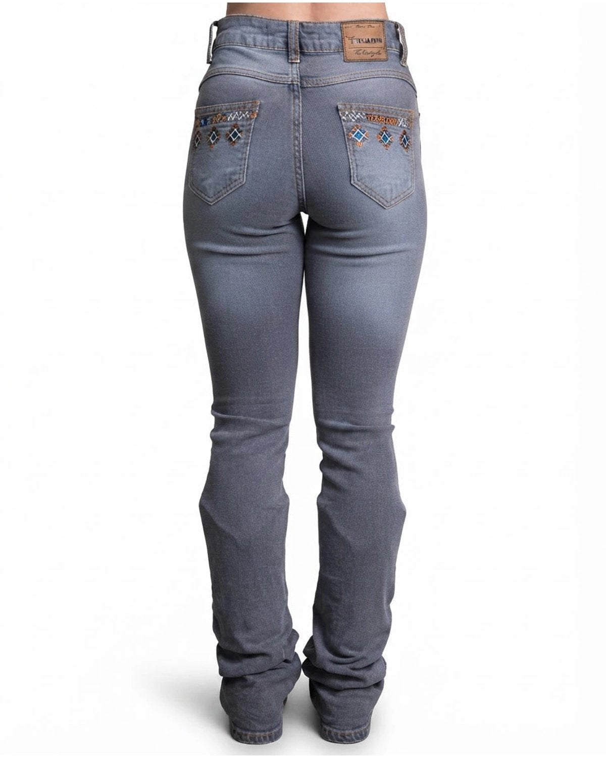 Calça Jeans Feminina Texas Farm Free Soul — vista traseira