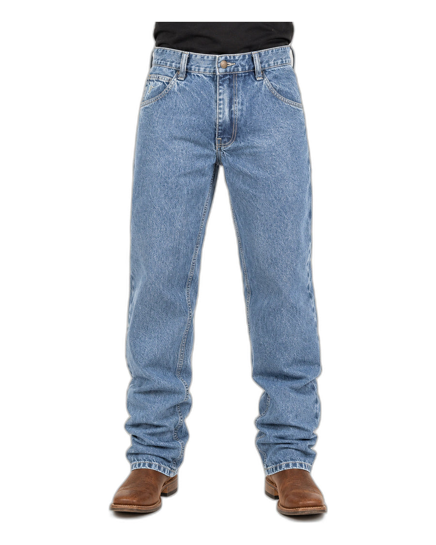 Calça Jeans Masculina Moiadeiros — Gray Linha Verde - vista principal