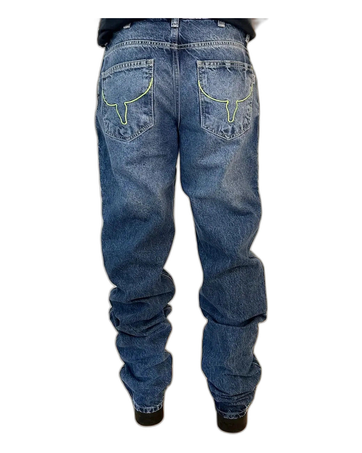 Calça Jeans Masculina Moiadeiros — Stone Linha Verde - vista 2