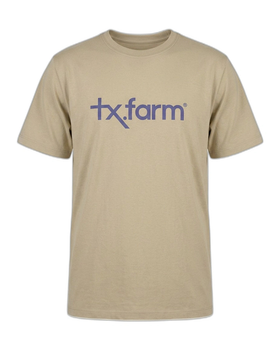 Camiseta Texas Farm — Areia Marca Nas Costas - vista principal