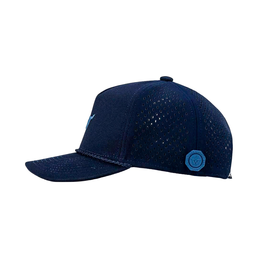 Boné West World Tennesse — Azul-Marinho — detalhe real do produto