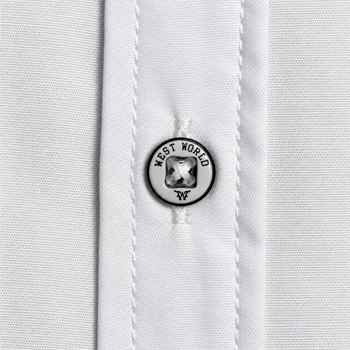 Camisa West World Lisa Branca — Manga Curta — complementar
