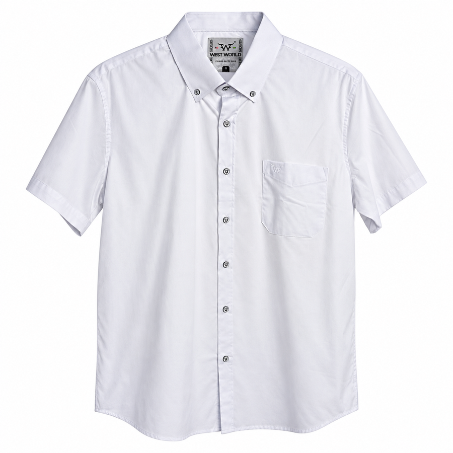 Camisa West World Lisa Branca — Manga Curta — principal