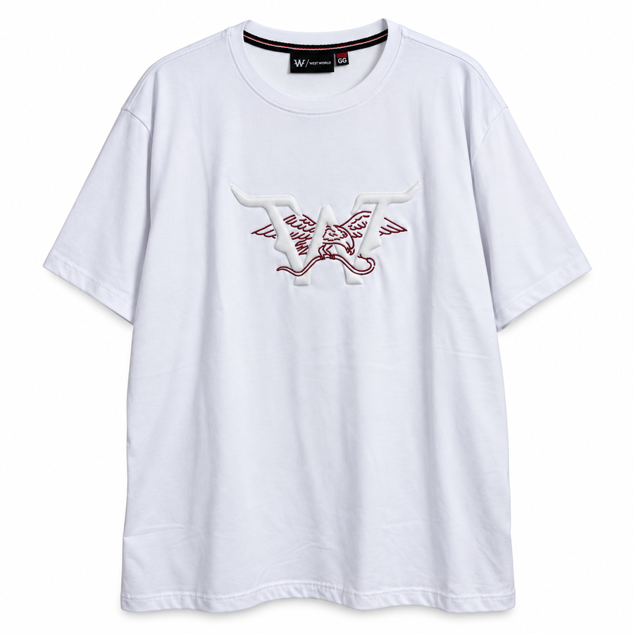 Camiseta West World W Águia — Branca — principal