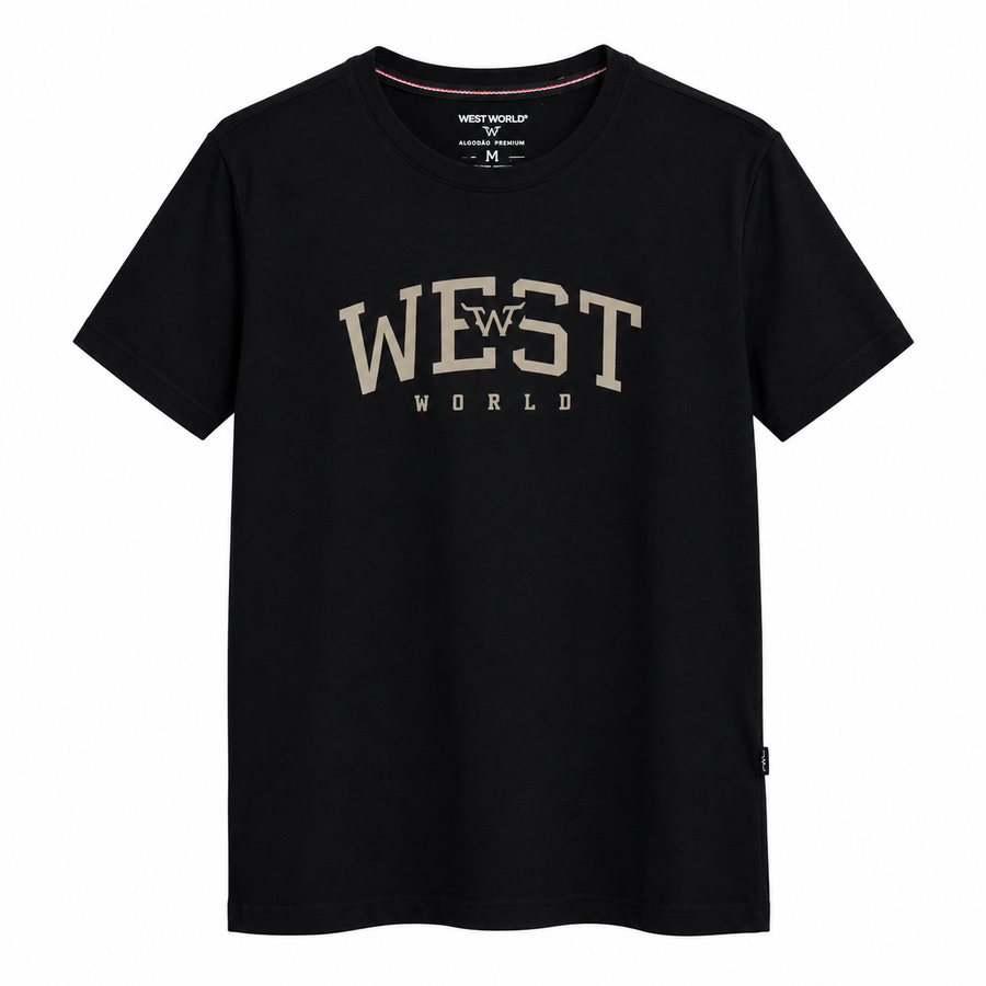 Camiseta West World WEST — Preta — principal