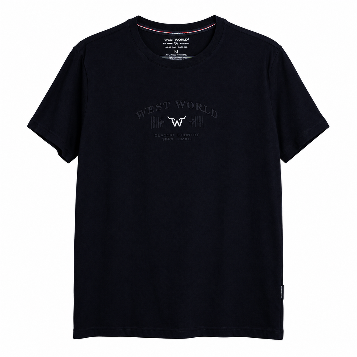 Camiseta West World Classic Country — Azul-Marinho — principal