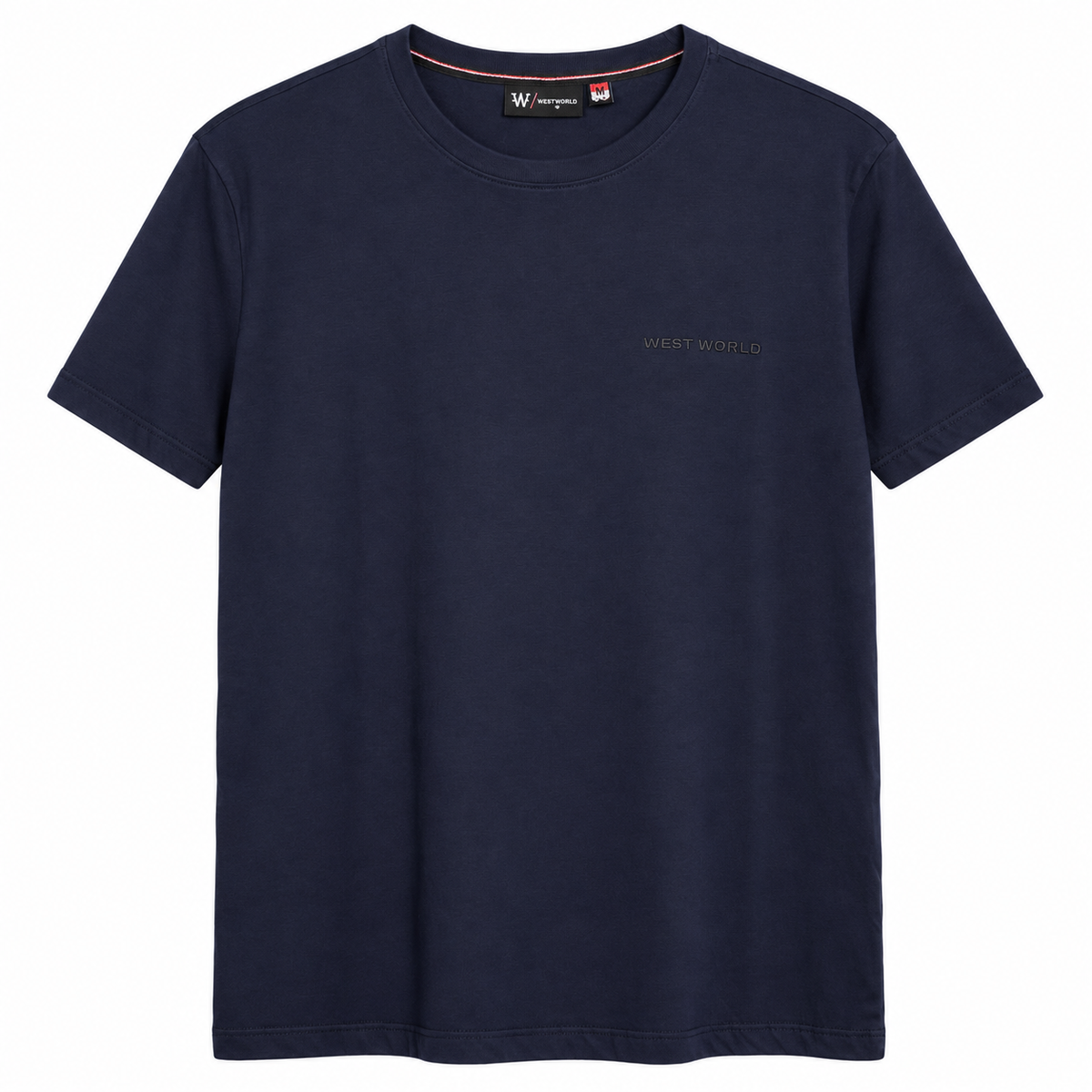 Camiseta West World Logo Discreto — Marinho — principal