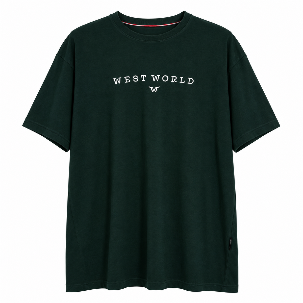 Camiseta West World Logo Arco — Verde Escuro — principal