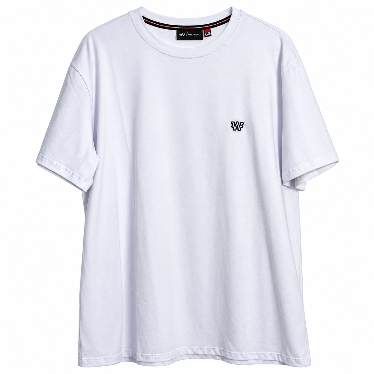 Camiseta West World Mini W — Branca