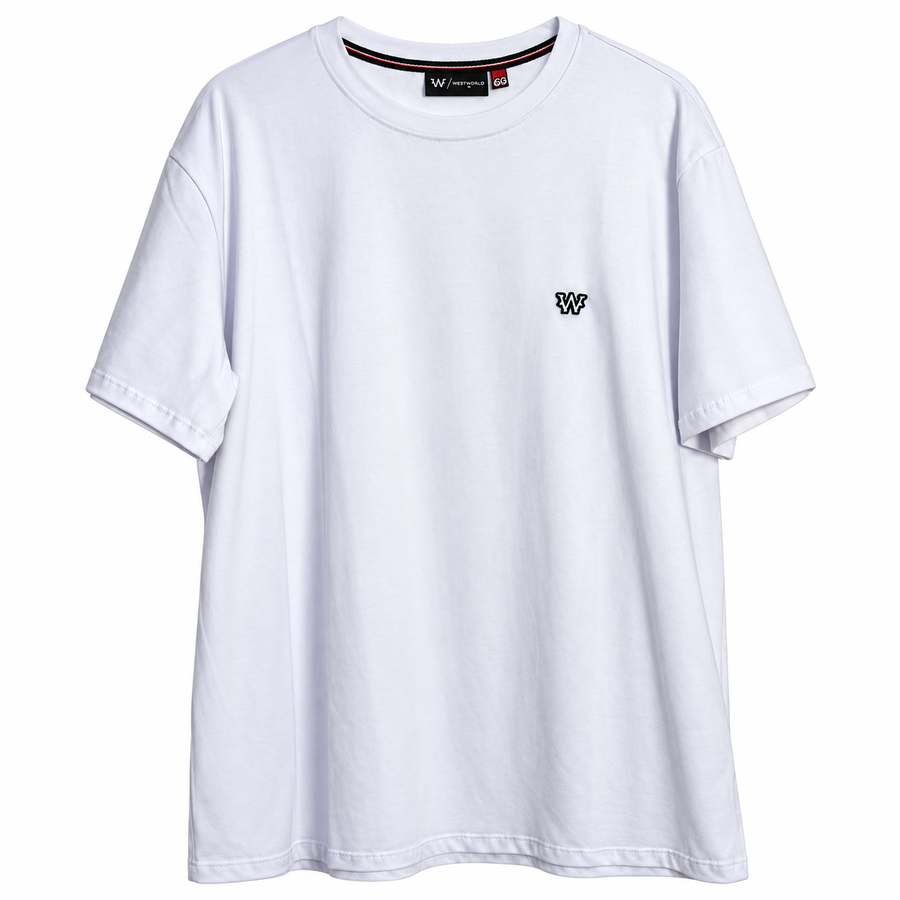 Camiseta West World Mini W — Branca