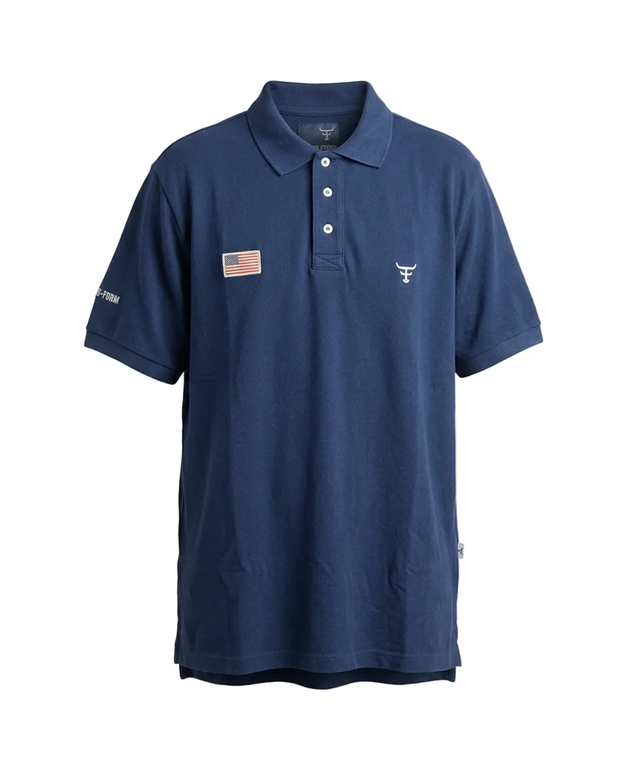 Polo Texas Farm — Azul Claro