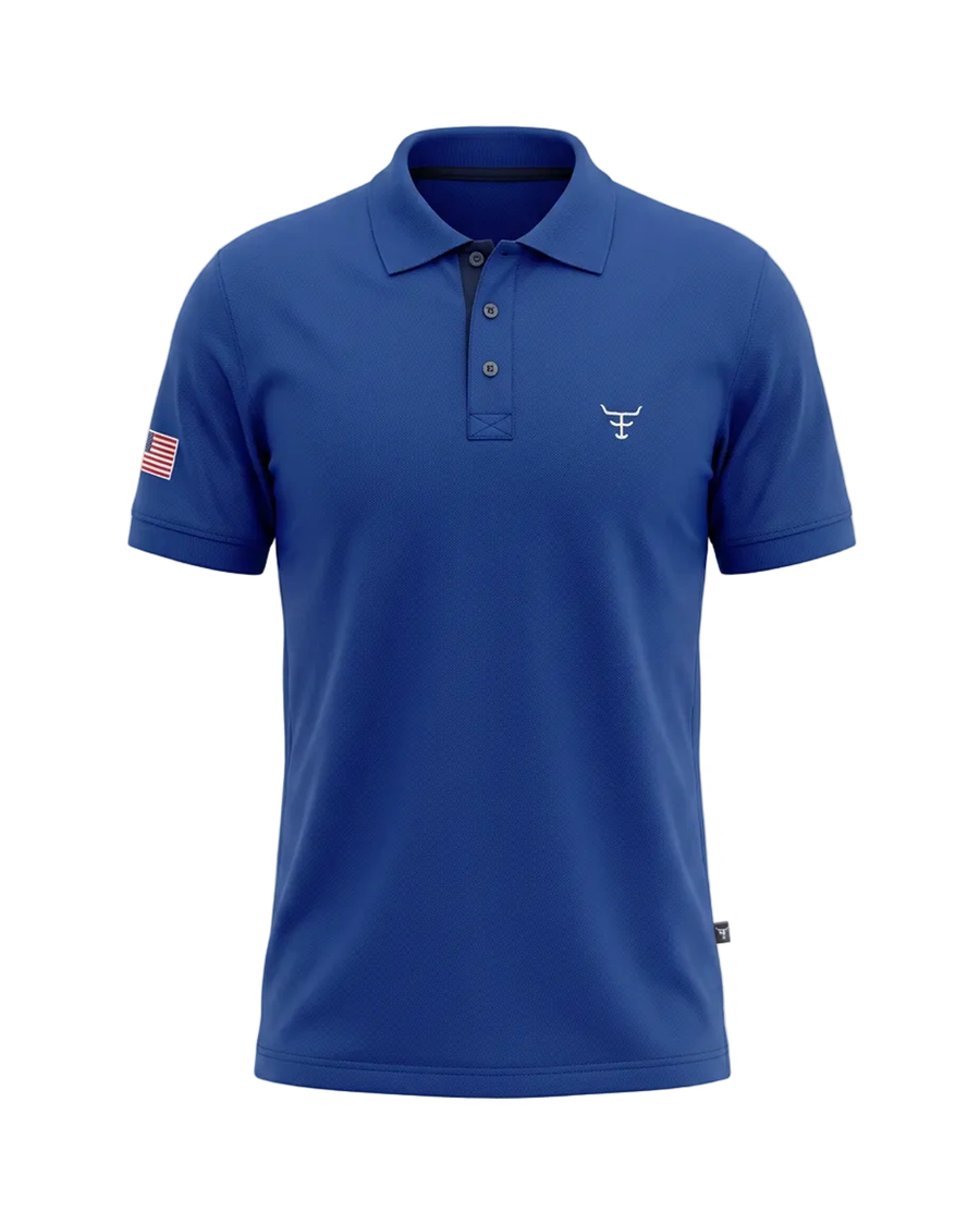 Polo Texas Farm — Azul Royal