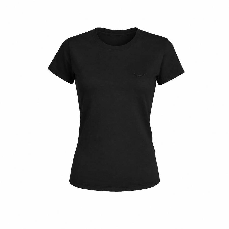 T-shirt básica Moiadeiros preta